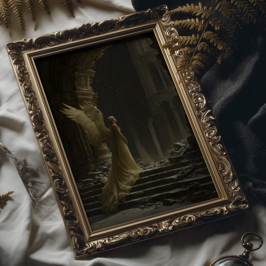 Ancient Halls Await Her Flight