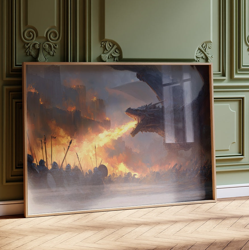 Ancient Flame Against Battle Lines