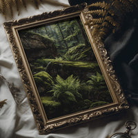 Ancient Ferns Catch Golden Light