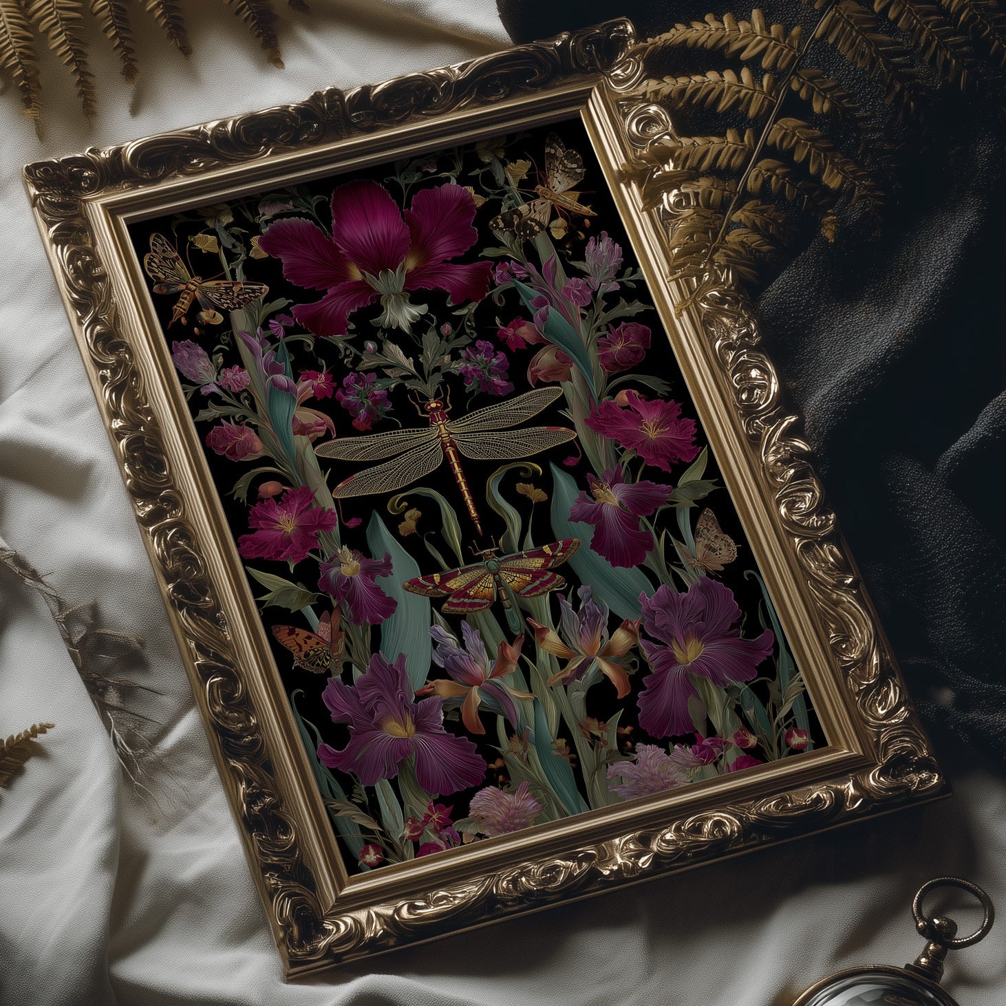 Midnight Garden's Golden Wings