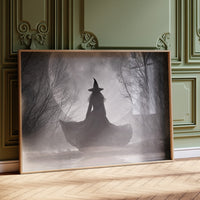 Ancient Spell Under Foggy Branches