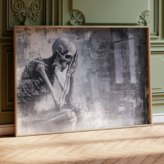 Silent Thoughts Between Bone Pages