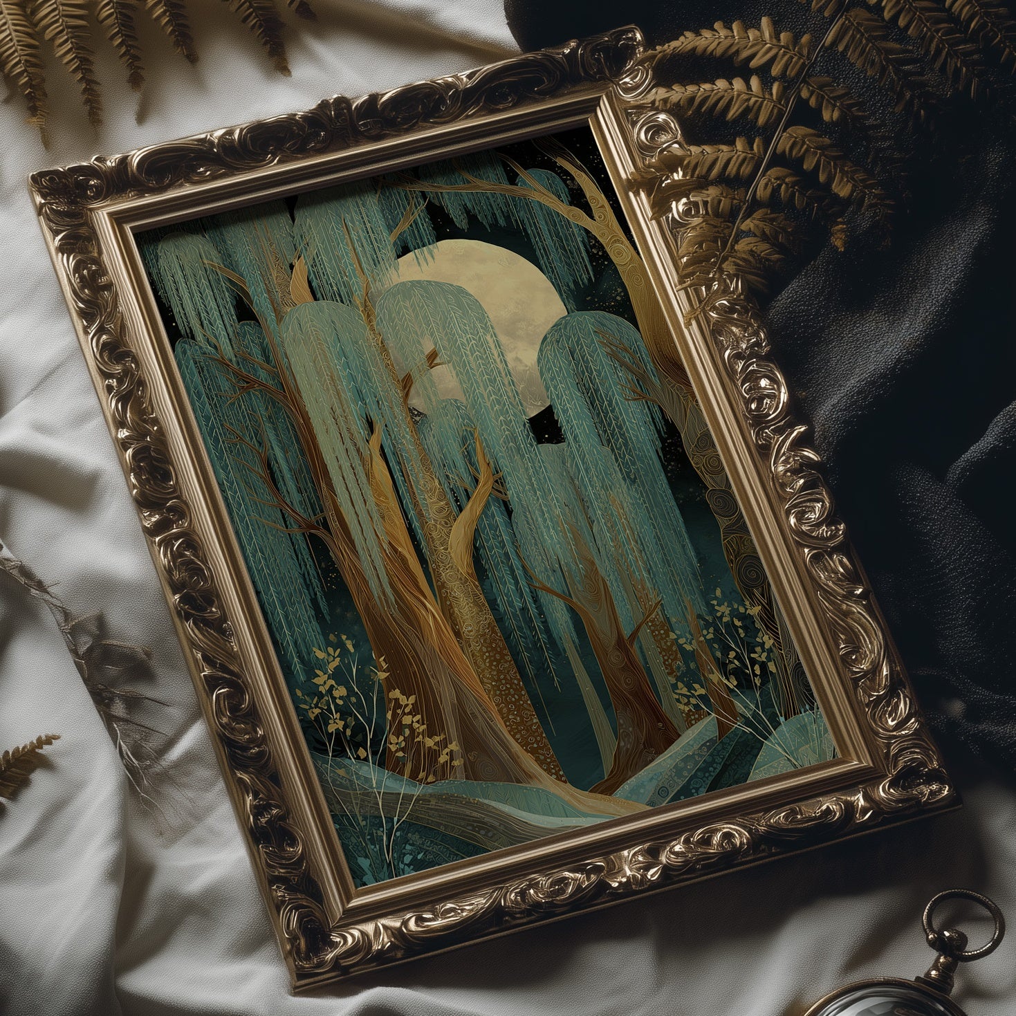 Moonlit Willows Harbor Ancient Secrets