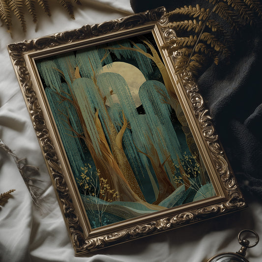 Moonlit Willows Harbor Ancient Secrets