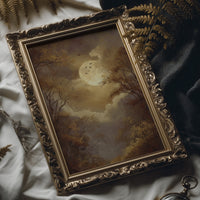 Amber Moon Calls Night Birds