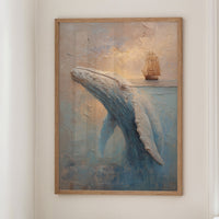 Ocean Giants Meet Distant Sails