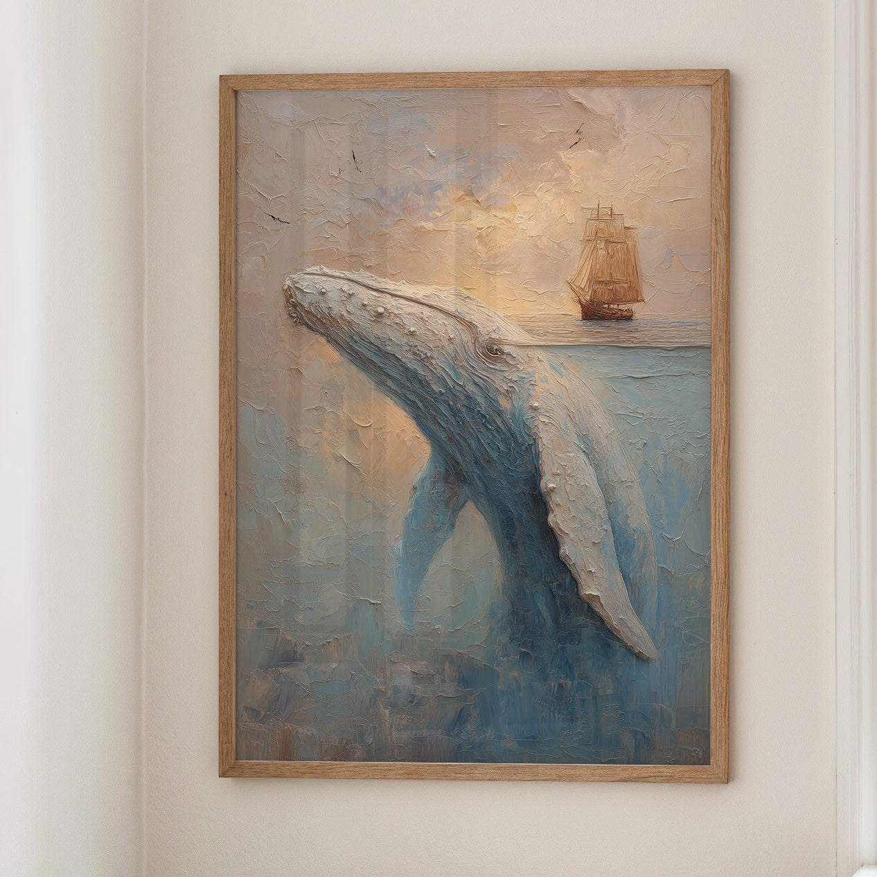 Ocean Giants Meet Distant Sails