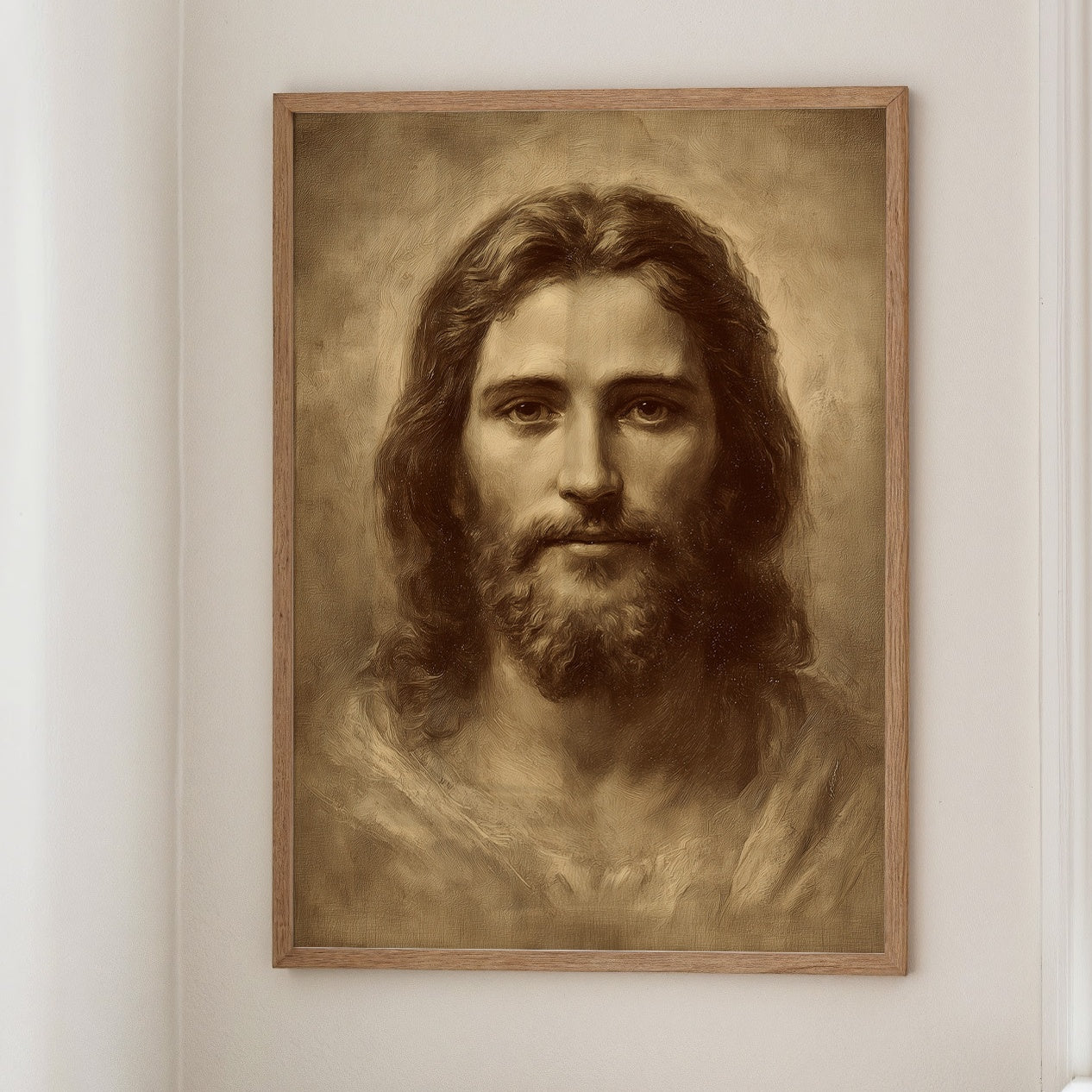 Rustic Table Holds Timeless Portrait