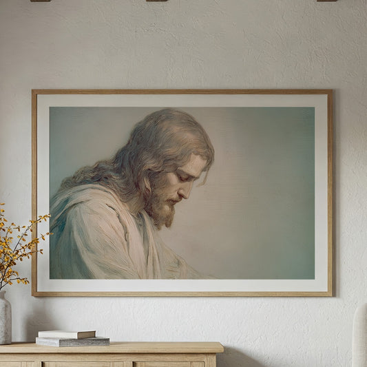 Quiet Portrait Among Beloved Pages