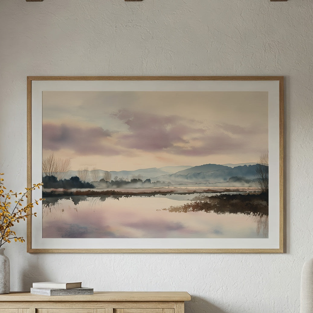 Lavender Lakes Between Silent Hills