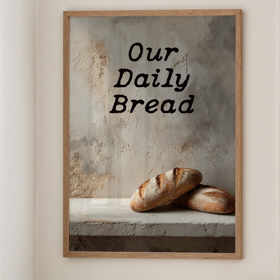 Morning Ritual On Wooden Table