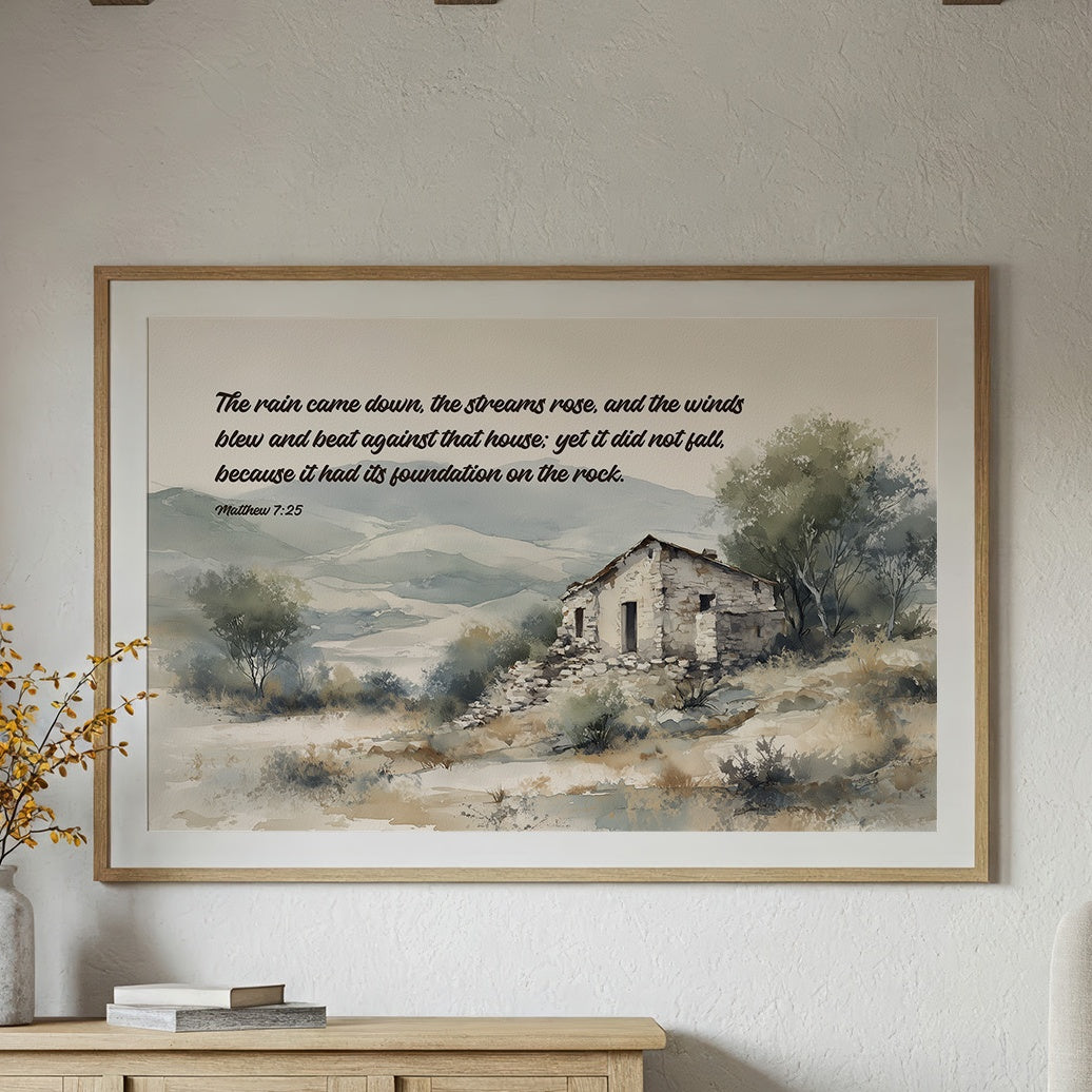 Stone Cottage On Solid Ground