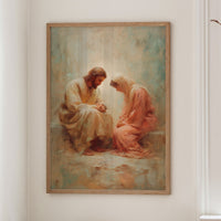 Sacred Moment in Gentle Light