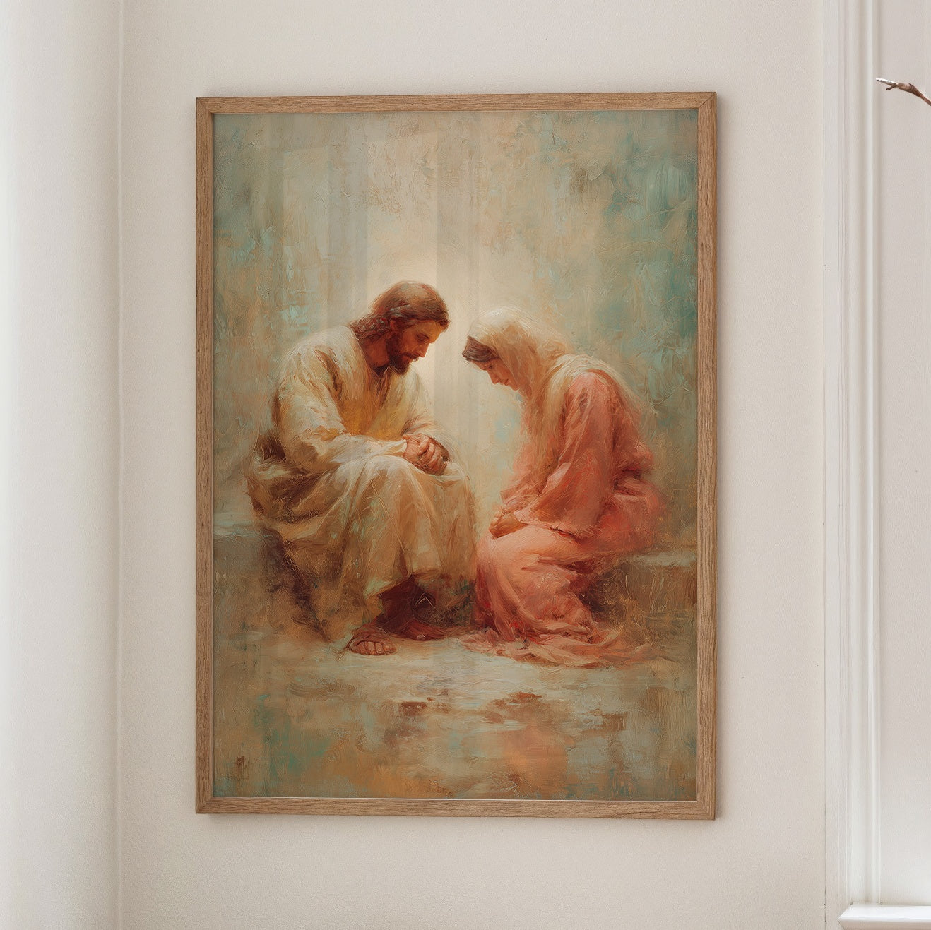 Sacred Moment in Gentle Light