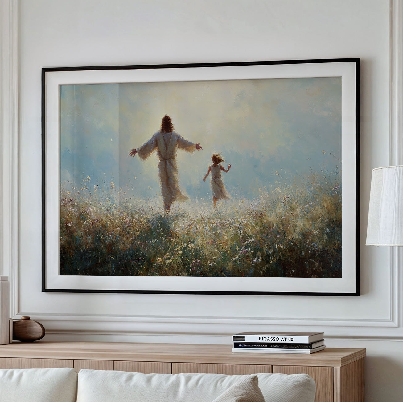 Ethereal Journey Through Wildflower Fields