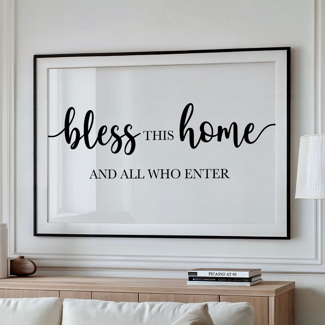 Threshold Blessing In Elegant Script