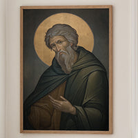 Byzantine Contemplation in Emerald Robes