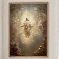 Divine Ascension Through Parted Heavens