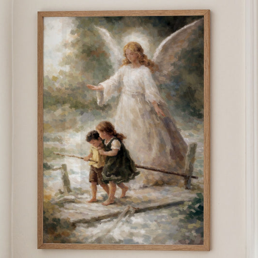 Divine Guardian Illuminates Uncertain Path