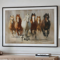 Galloping Spirit: Journey of Unwavering Faith 2 Corinthians 5:7