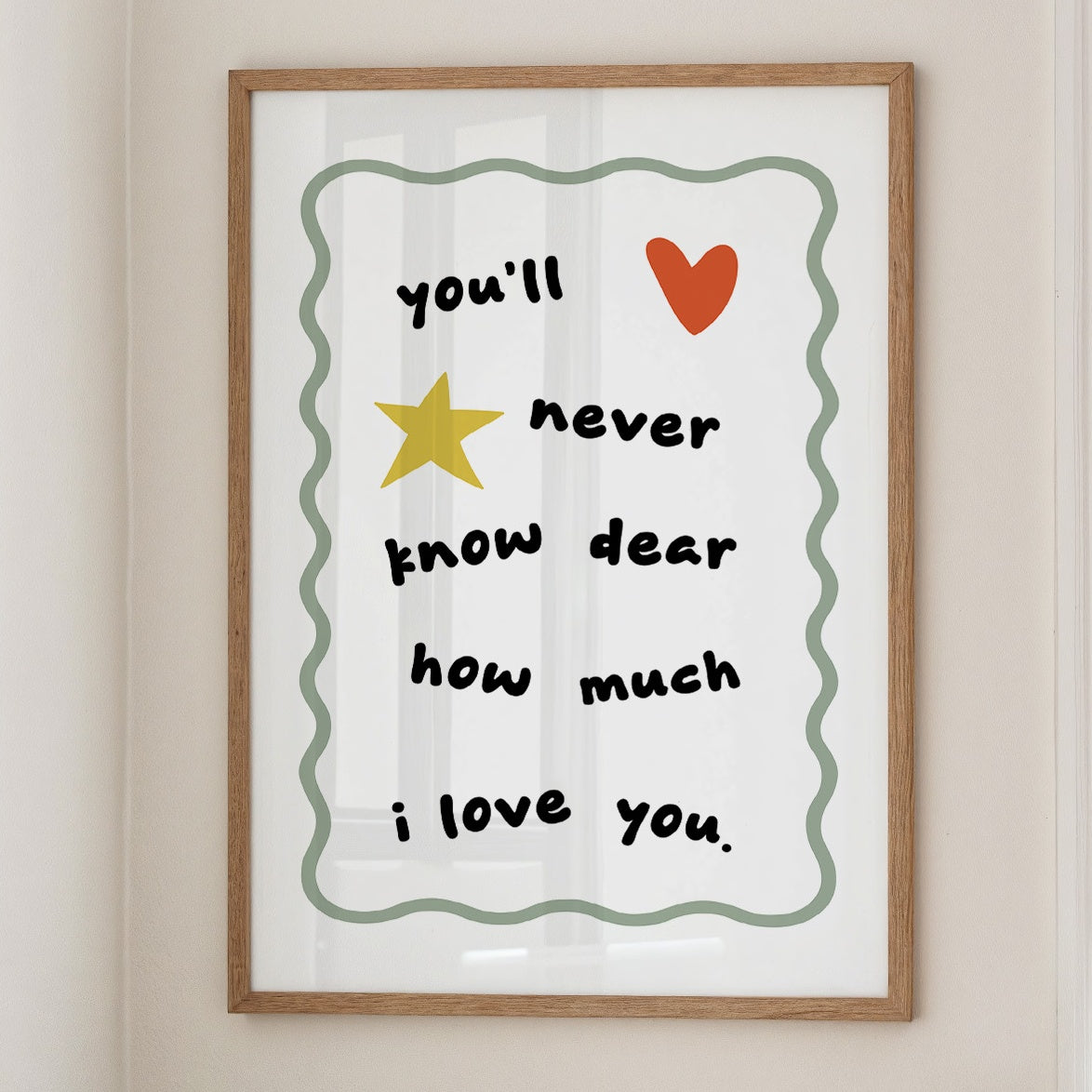 Whispered Affection In Sage Borders