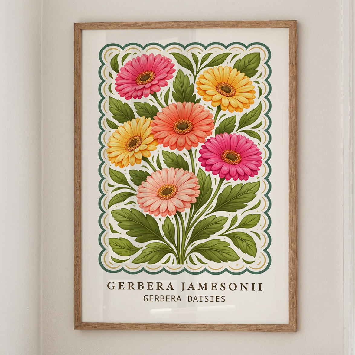 Gerbera in Full Bloom