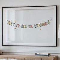 Pastel Prayer Hangs With Hope