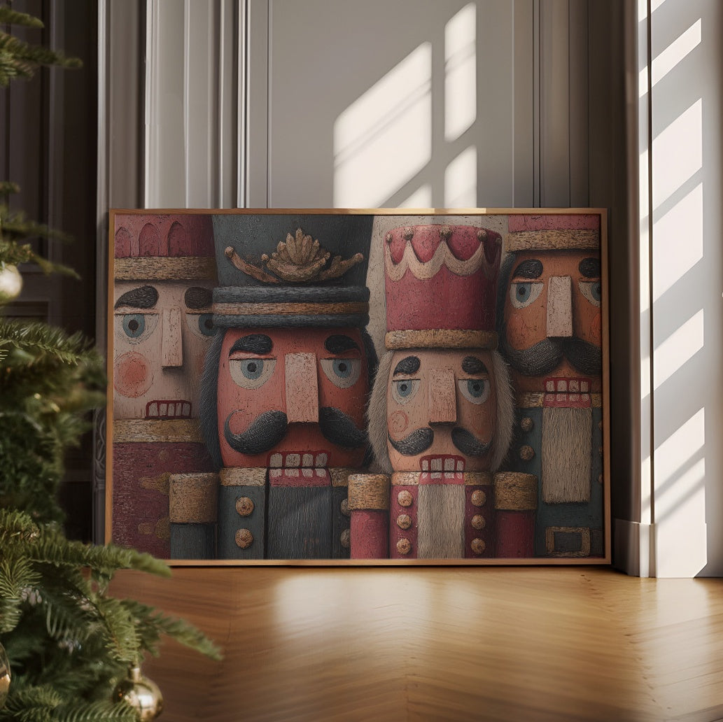 Wooden Nutcrackers Remember Every December