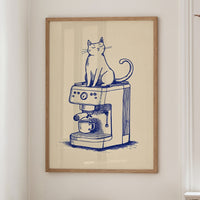 The Cat Who Claimed The Espresso Machine