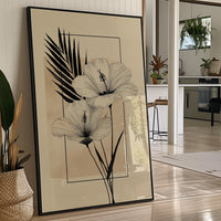 Tropical Lines Meet Gentle Petals