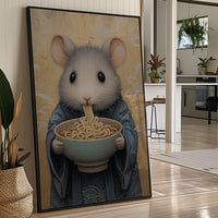 Tiny Master Savors Noodle Wisdom