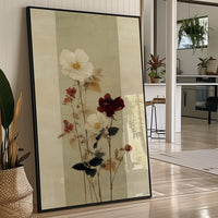 Roses Cast Shadows In Morning Light