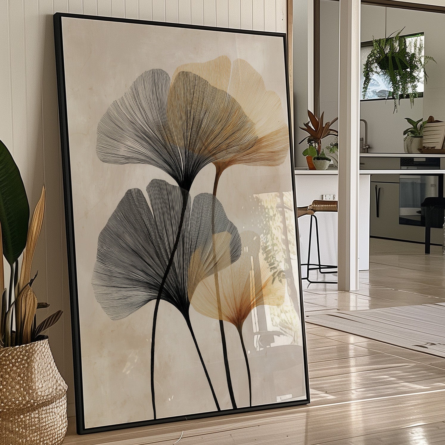 Ginkgo Leaves Dance Above Spirits