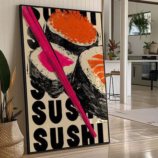 Bold Flavors Dance In Pink Light