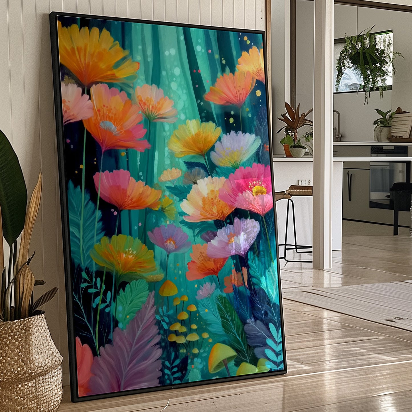 Poppies Dance In Midnight Gardens