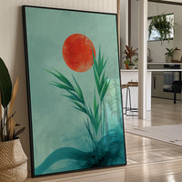 Bamboo Bows To Coral Sun