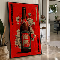 Cherry Blossoms Dance With Vintage Sake