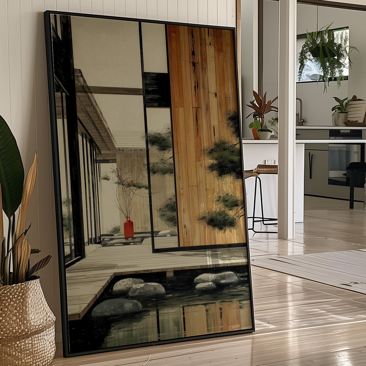 Zen Garden Reflects Modern Solitude