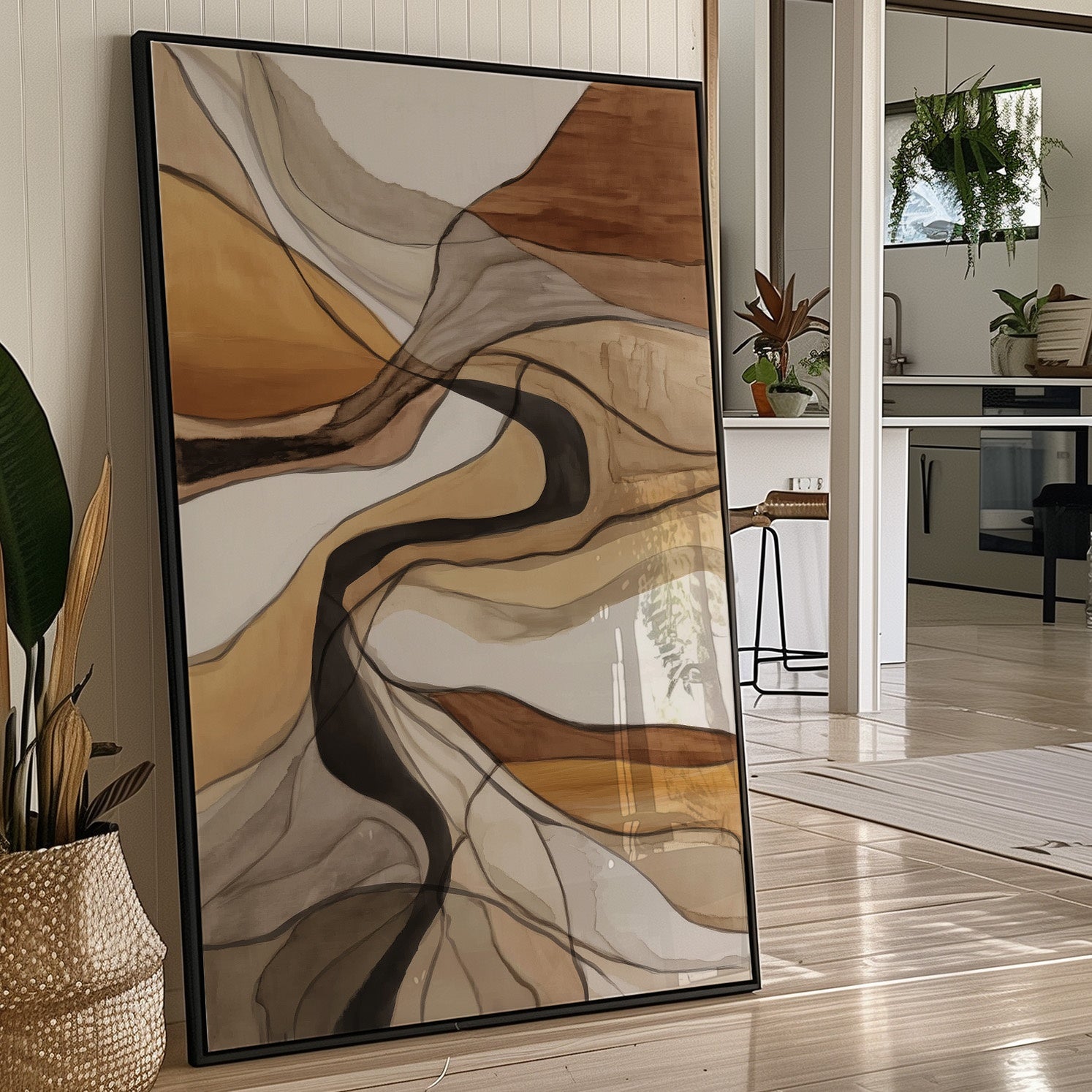 Earth Rivers Flow Through Time