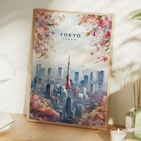 Cherry Blossoms Crown Tokyo's Steel Heart