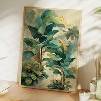Paradise Palms Dance In Golden Light
