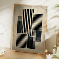 Urban Lines Dance In Monochrome