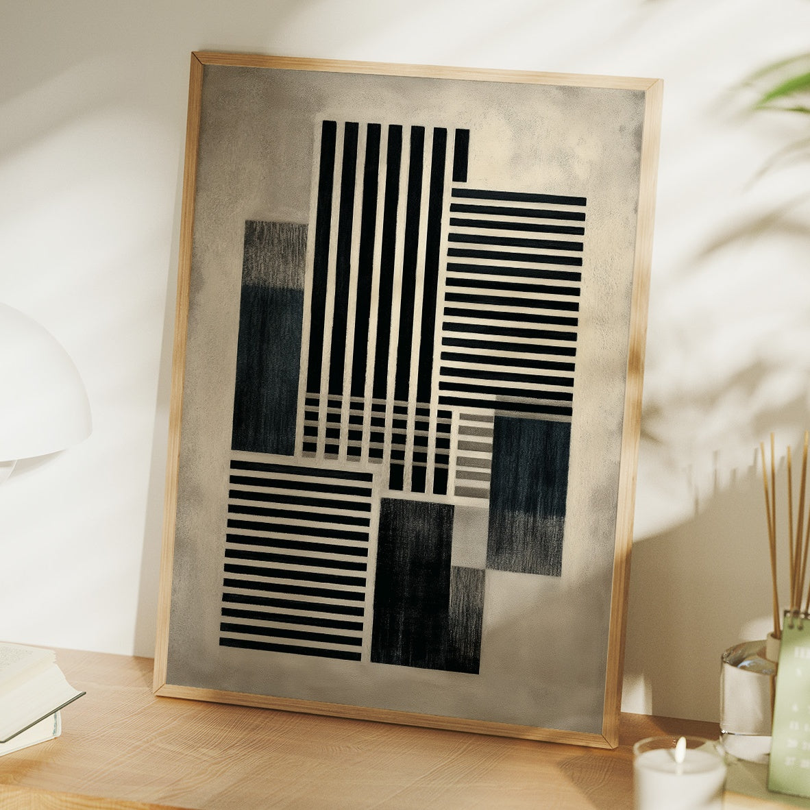 Urban Lines Dance In Monochrome