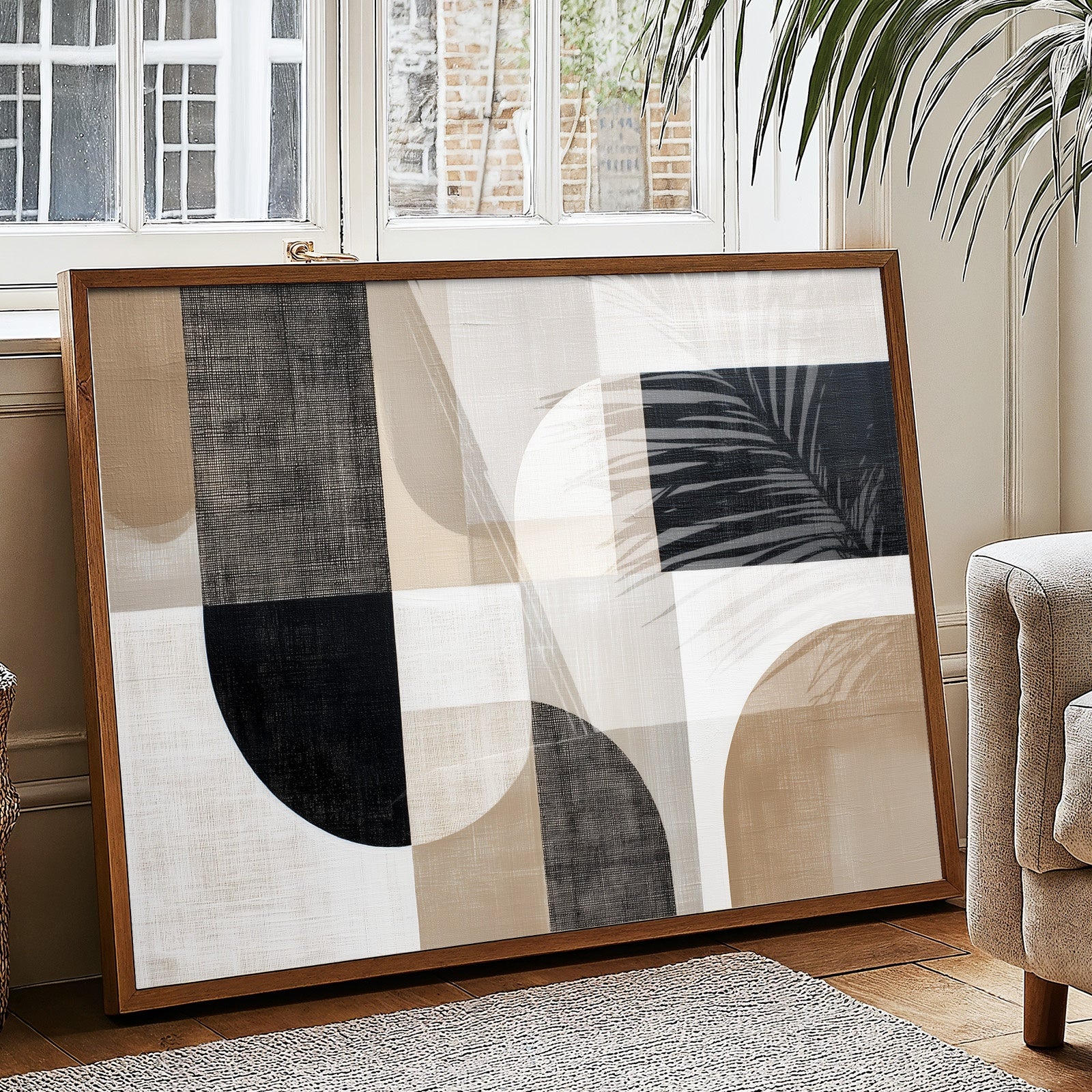 Morning Light Plays Geometric Tales