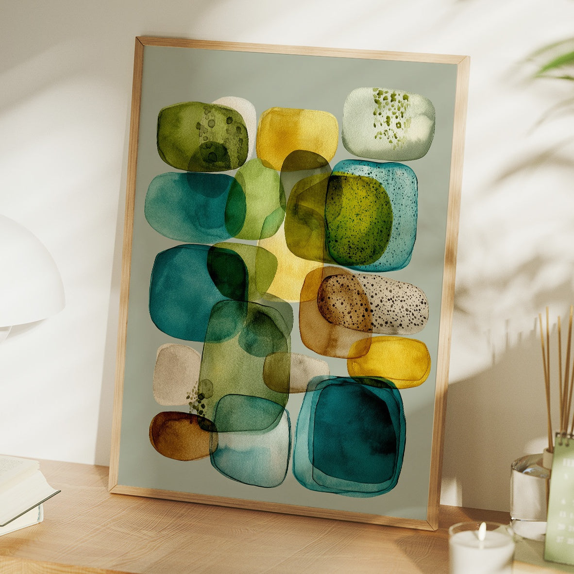 Sea Glass Dances In Summer Light