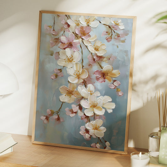 Cherry Blossoms Above Evening Spirits