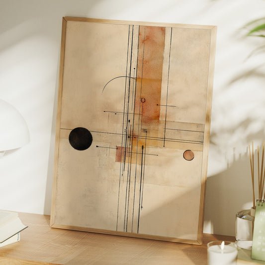 Lines Dance Through Desert Dawn