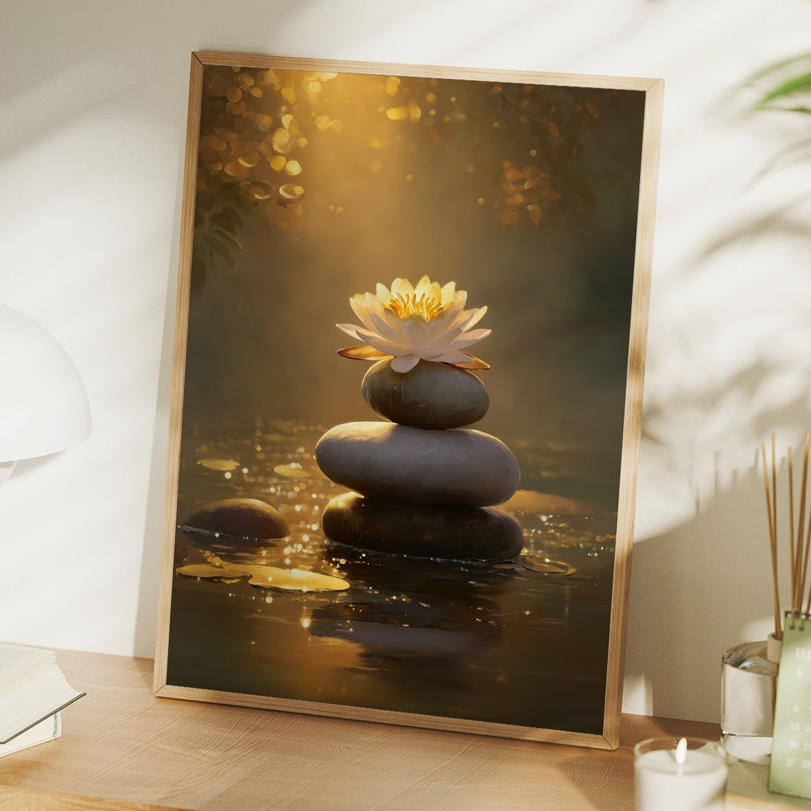 Lotus Dreams Above City Spirits