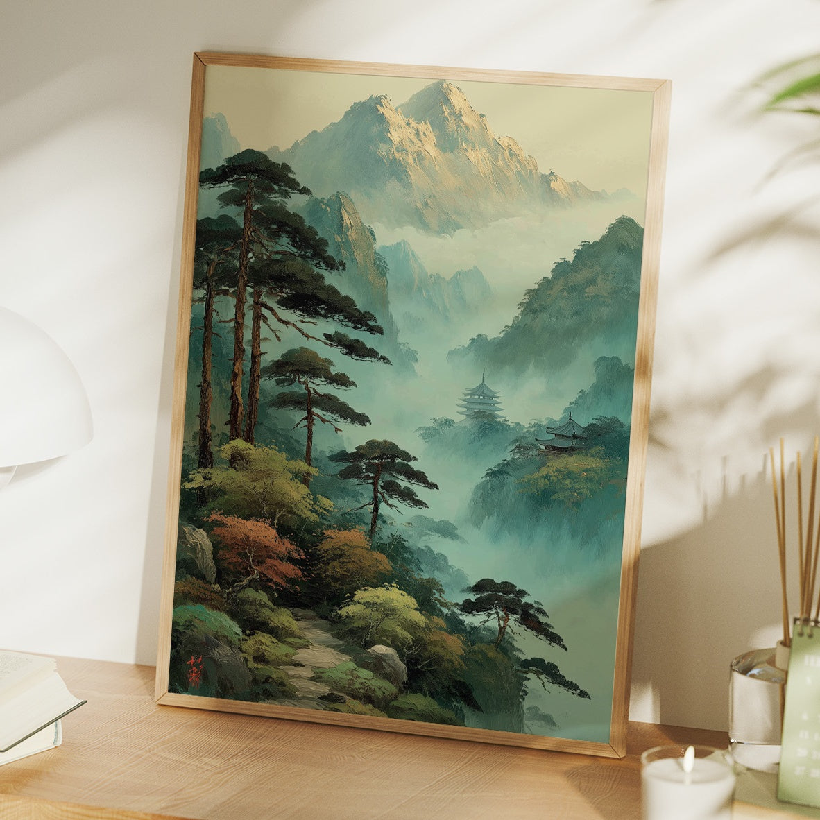 Misty Peaks Call Ancient Pines