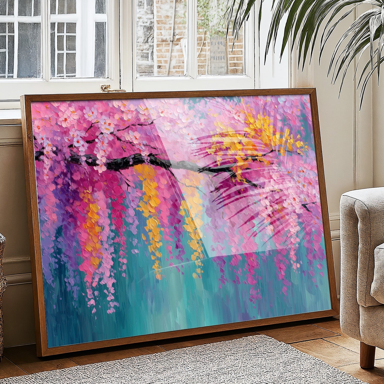 Cherry Blossoms Paint Summer's Symphony